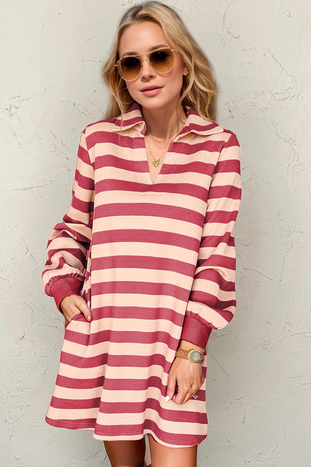 Savannah Striped Dress