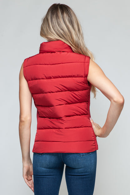 Puffer Vest | Ruby