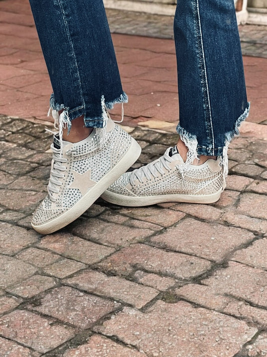 Mia Rhinestone Sneakers