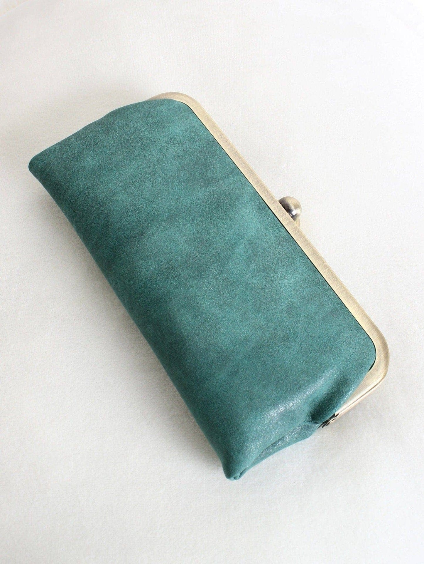 Karen Hobo Wallet | Turquoise