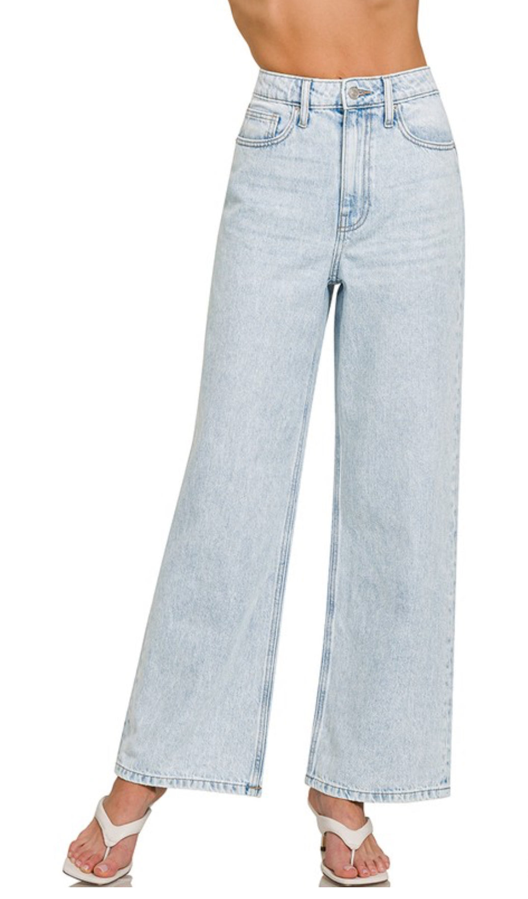 Danya High Waist Straight Jean