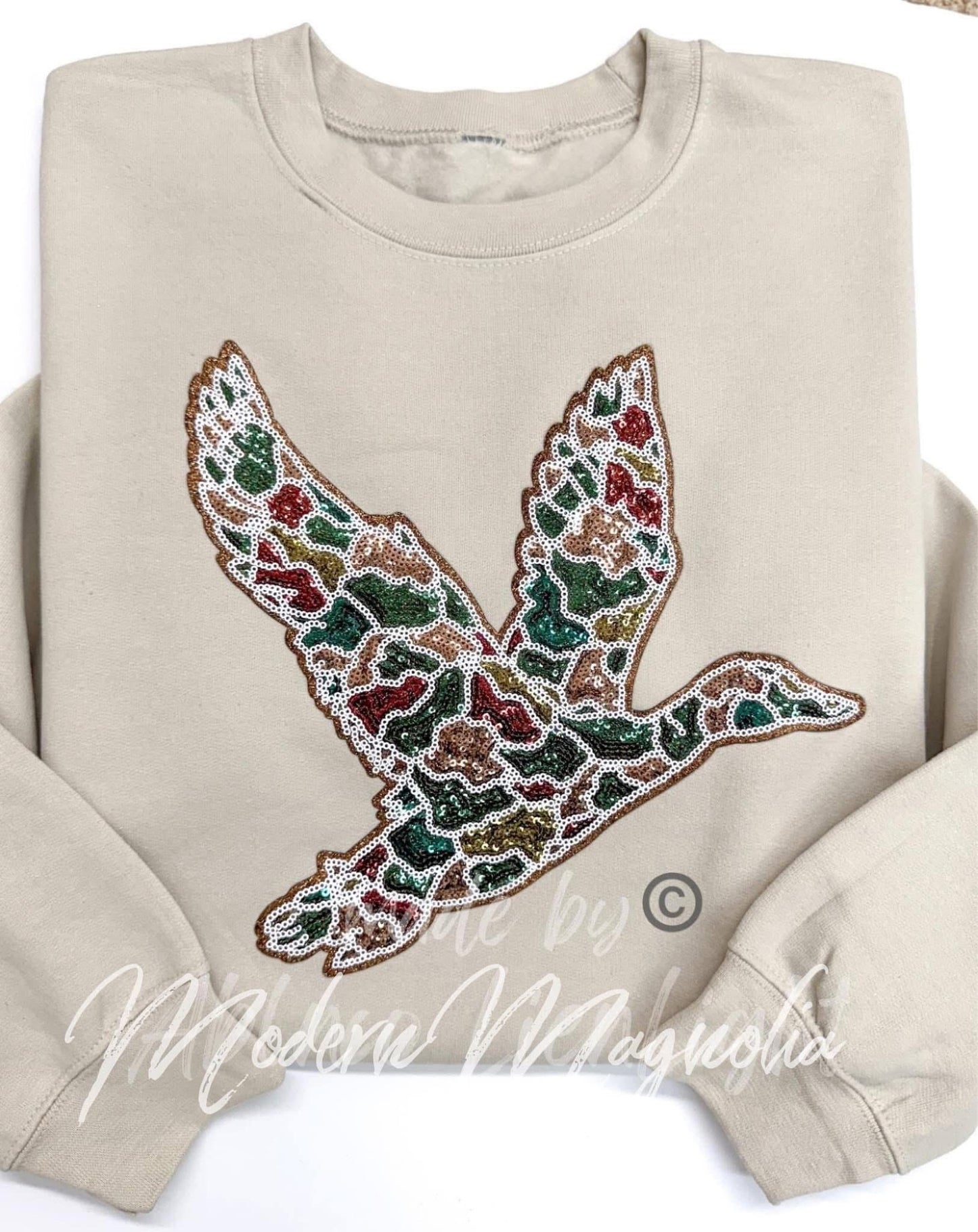 Mallard Camo Crewneck