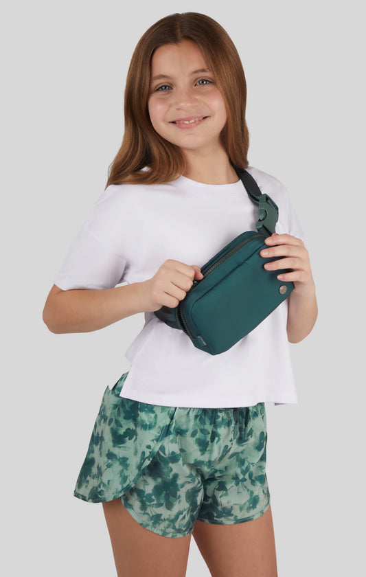 Girls Athleisure Set- Frost Green