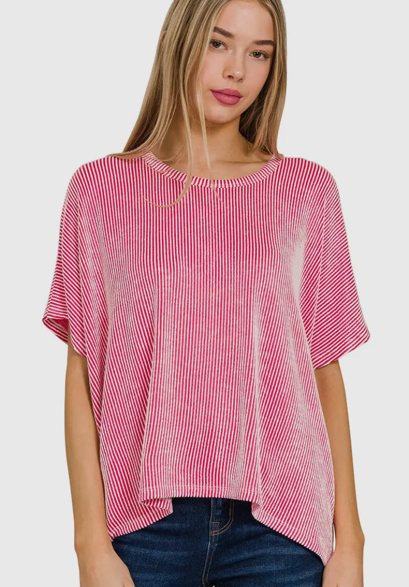 Spring Fling Top | Hot Pink