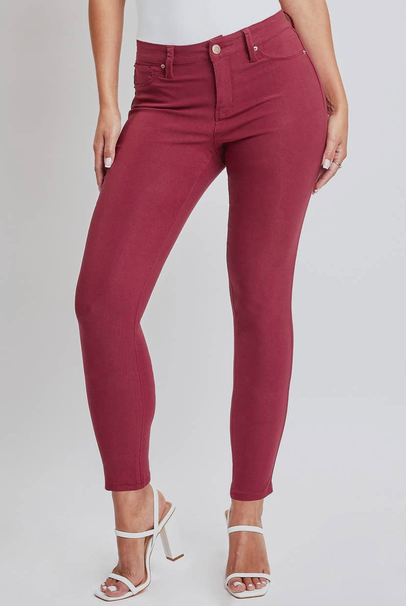 Hyperstretch Skinny- Dark Wine