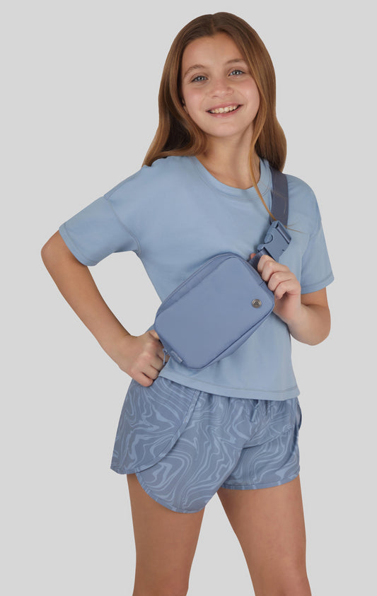 Girls Athleisure Set- Blue