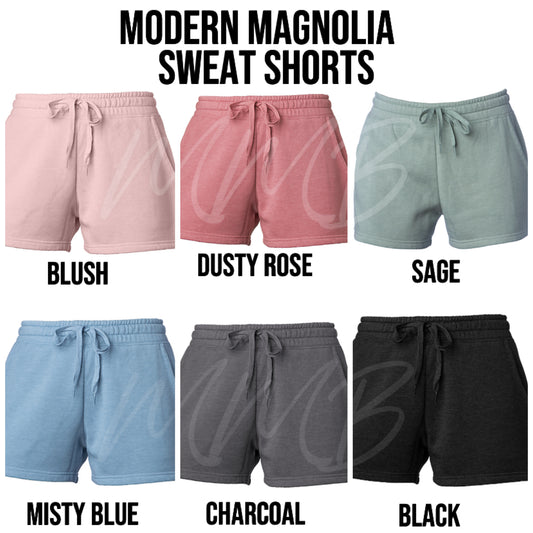 Garment Wash Sweat Shorts