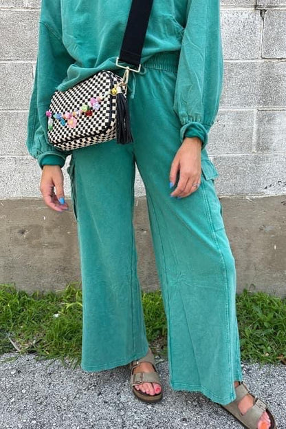 Emerald Cargo Pant Set