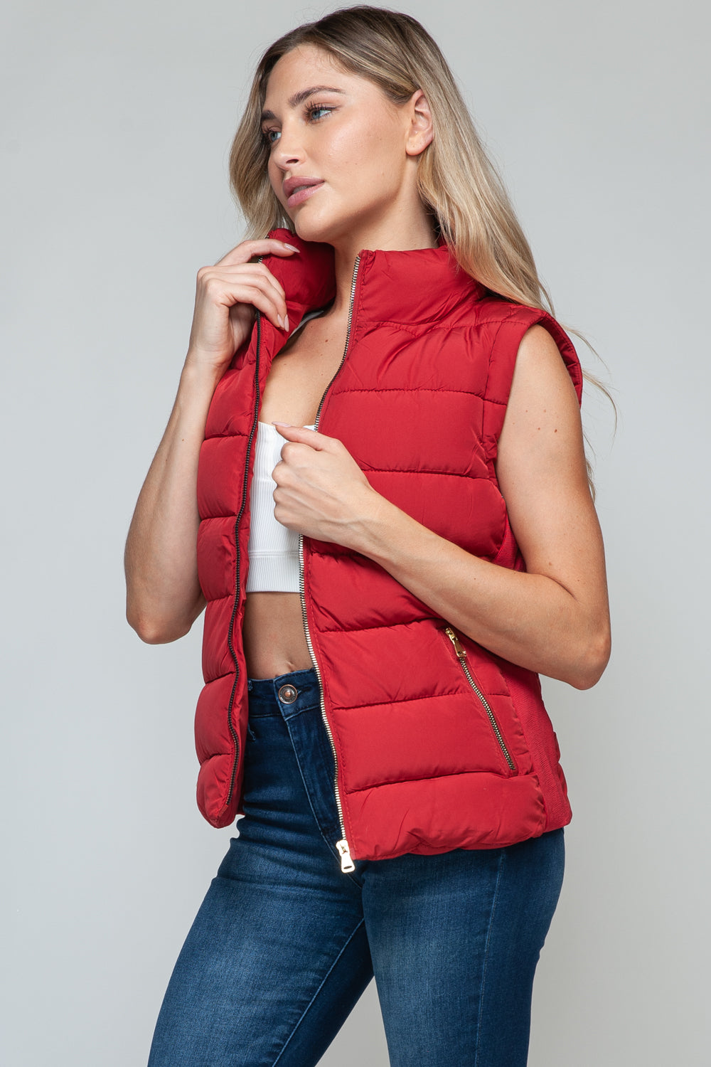 Puffer Vest | Ruby