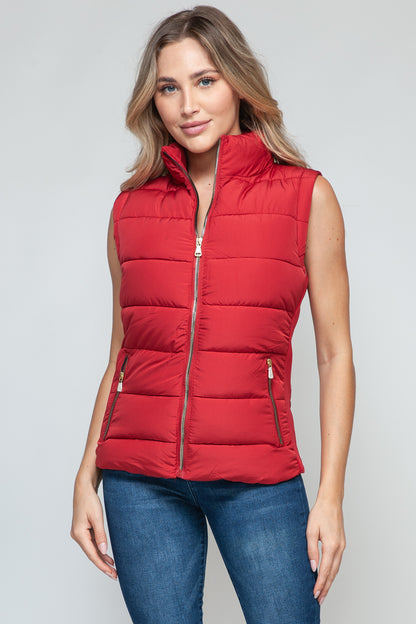 Puffer Vest | Ruby