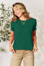 Basic Full Size Round Neck Short Sleeve T-Shirt