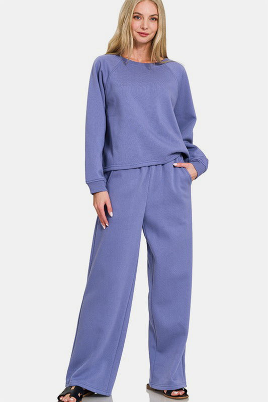 Modern Luxe Pants Set | Blue