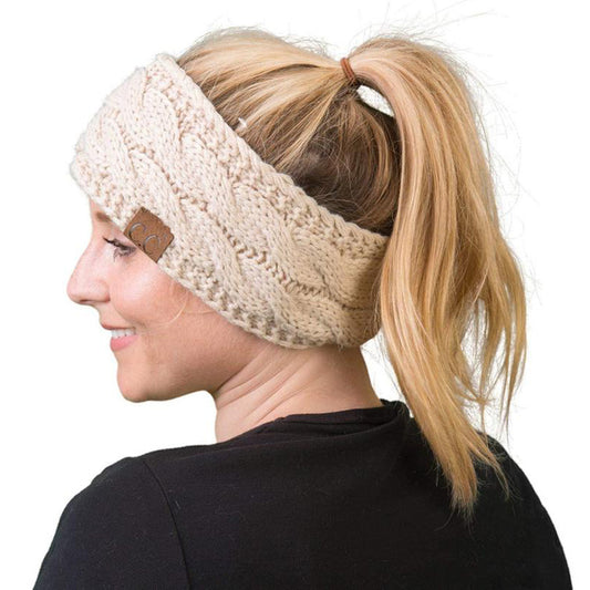 Beige CC Headband