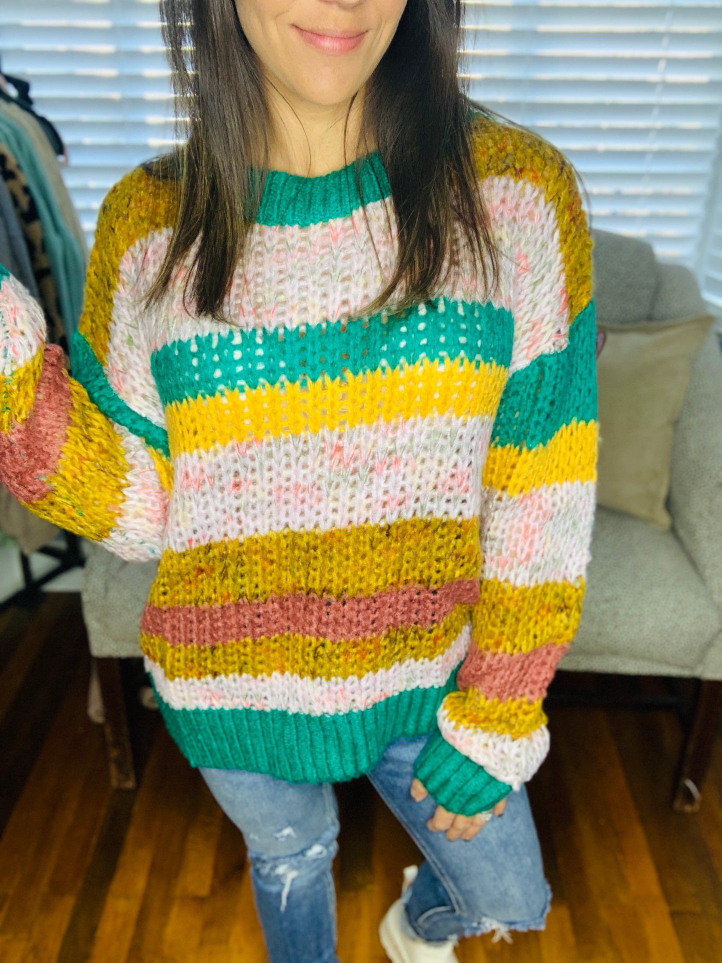 Changing Colors Sweater