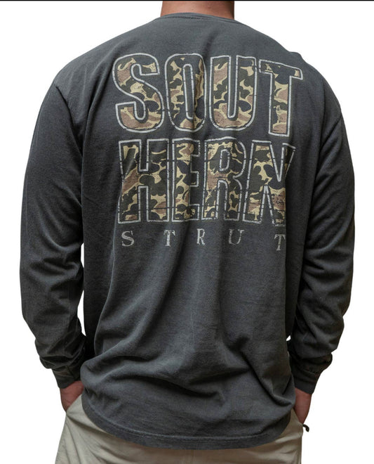 Southern Camo Long Sleeve Tee