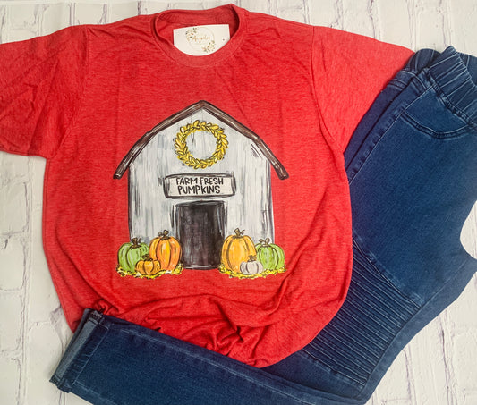 Farm Fresh Pumpkins Graphic Tee